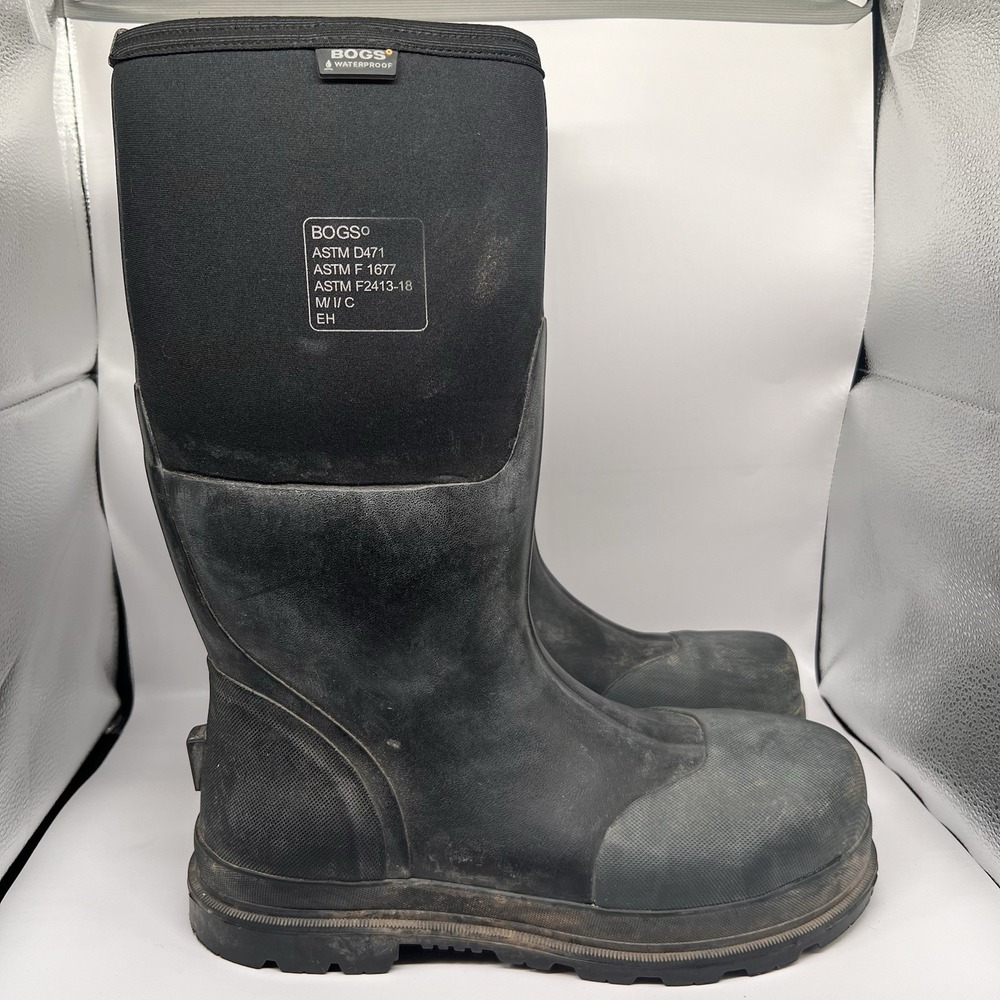 Bogs Rancher Forge St ASTM Steel Toe Mens Waterproof Work Boots 12 Safety 16"